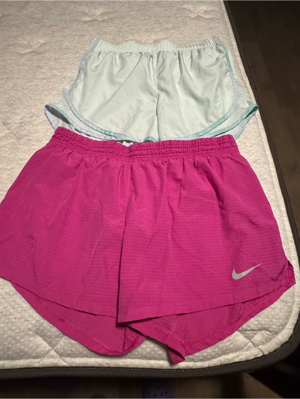 Nike Running Shorts - Hot Pink & Mint